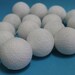 White colors cotton ball wedding holiday/Party String Lights 20 Lanterns