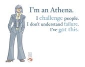 Greek Goddess Athena Art Print // I'm an Athena