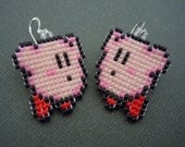 Kirby Pixel Earrings