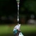 Swarovski Crystal Suncatcher- Small Aurora Borealis Moon