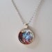 Universe Pendant Necklace - Merging Star Clusters in 30 Doradus - Galaxy Pendant Series