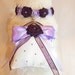 RockinDogs Custom Dog Collar and Ring Bearer Pillow Set. Match Your Wedding Colors