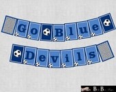 Soccer Team Custom Banner- Printable