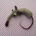RESERVED for Patty Gray Needle Felted Rat Mouse Miniature Woodland Animal Figurine Soft Sculpt Ooak Grey