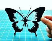 Butterfly 8x10 Paper Cutting