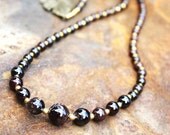 Energy Healing Garnet, 24.5" Necklace