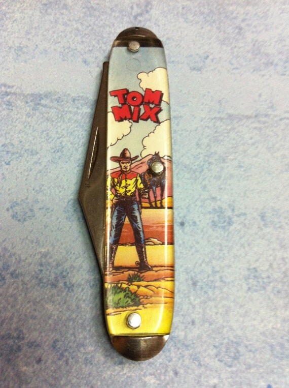Tom Mix pocket knife. Vintage pocket knife. Vintage by JeuDePiste