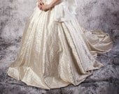 Wedding Skirt Renaissance Medieval Costume Custom Princess Fairy Dress Gown 601