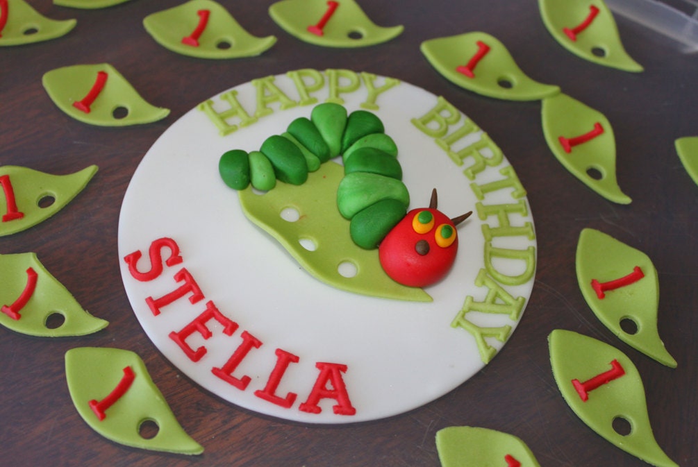 Very Hungry Caterpillar cake and Cupcake Set