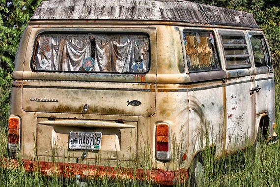 Volkswagon, 1972 VW Bus, North Georgia