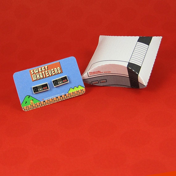 Nintendo Controller Earrings