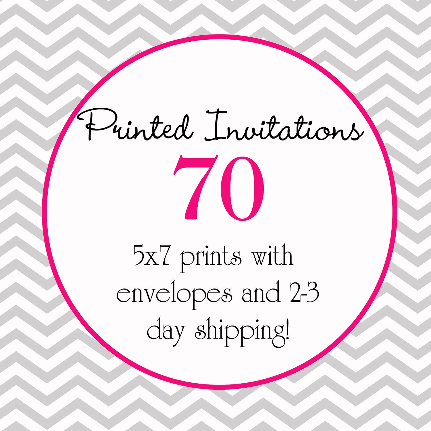 Printed Invites Set of 70 Il_170x135