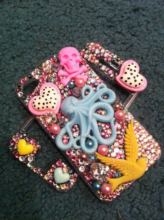 bedazzled bling iphone 4 case