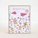 Christmas Card, Greeting Card, Holiday Greetings, Gingerbread Men, Sweet Christmas, Single Card