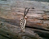 Michaela Angel Wing Necklace