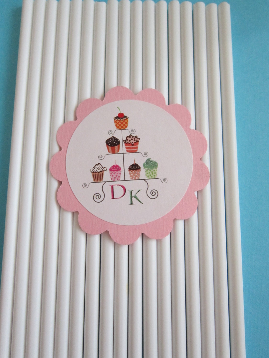 24 White Cake Pop, Marshmallow, & Chocolate Sticks Il_570xn
