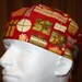 SALE--Men's Tie Back OR Scrub Hat with SWEAT Band--All Wrapped up