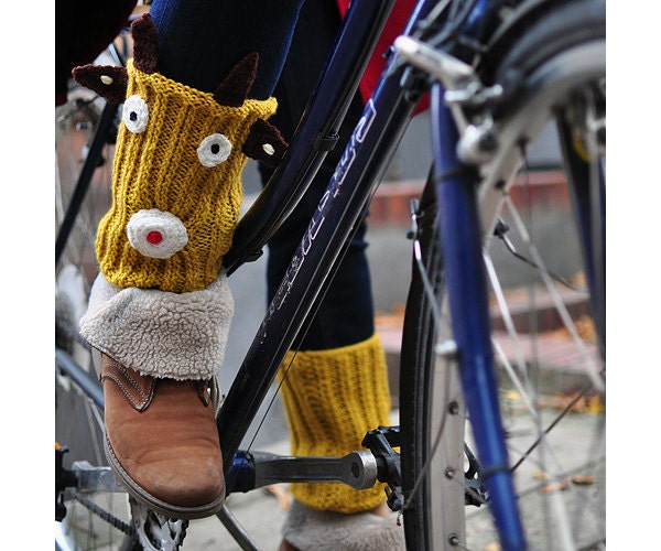 REINDEER LEG WARMERS - on sale