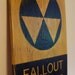 Fall Out Shelter - 12" x 18" Plywood Hand Painted Sign