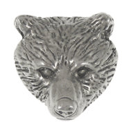 Bear Head Lapel Pin
