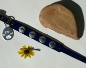 Epic Beer Cap Leather dog collar with paw shaped bottle opener. Any Size or Color Custom