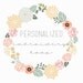 PERSONALIZED 8 inch embroidery hoop wall art