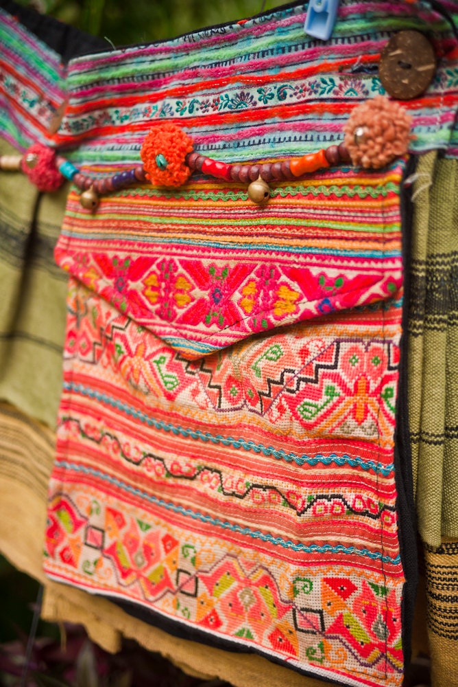 Dharma Tribal Hemp Mini Skirt