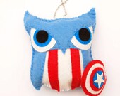 Captain America Felt Owl