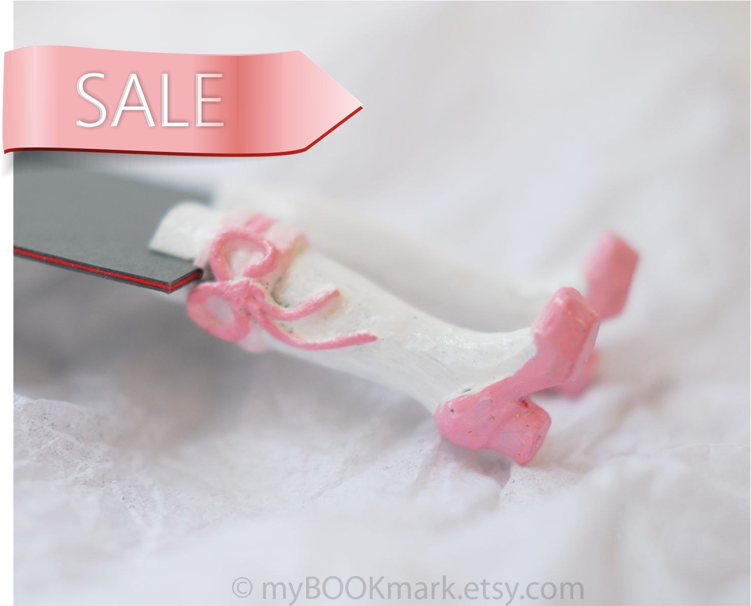 SALE.  Bride Legs in the book. Light pink shoes. bookmark, bridal shower gift idea for her. Wedding favor for guest book