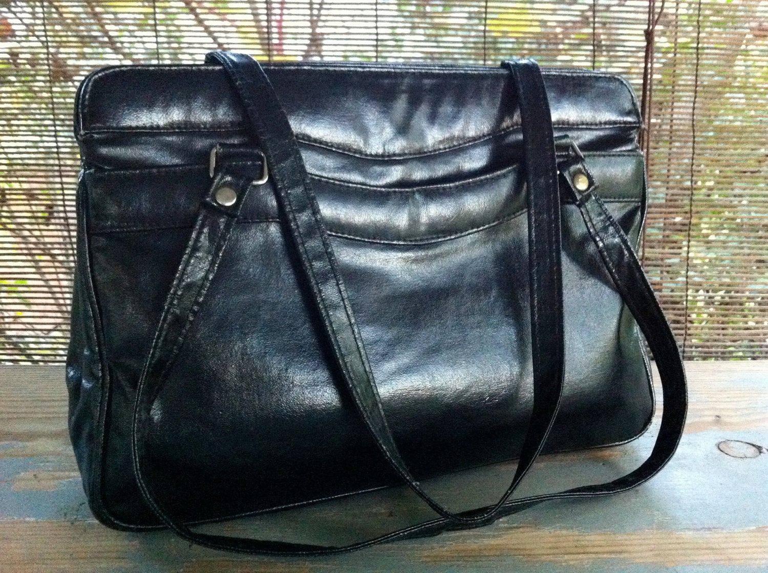 Warehouse District meeting bag by LuckyGreenParrot on Etsy