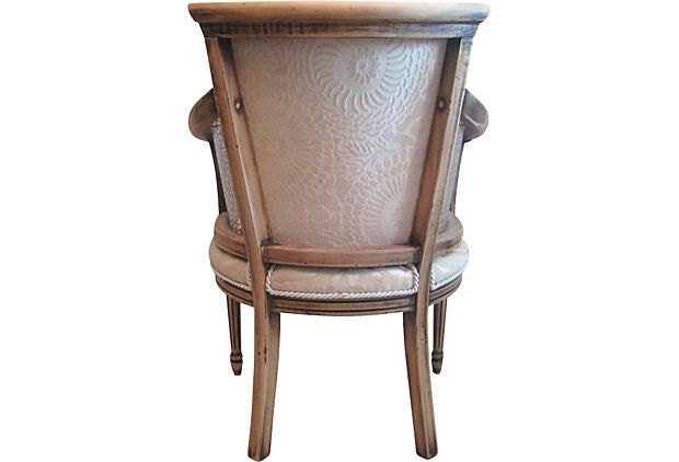 French Modern Rustic Chic Vintage Chair
