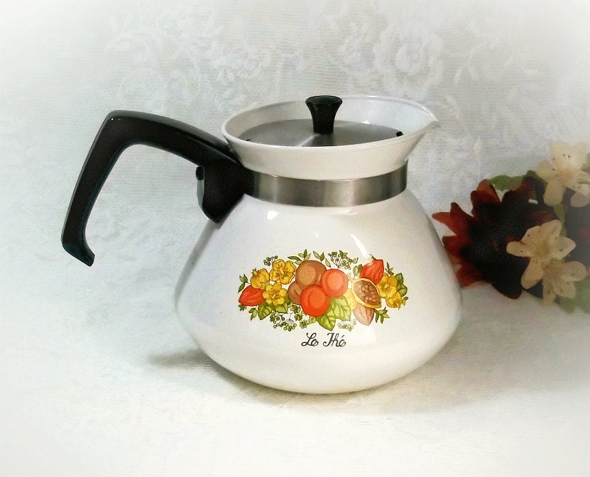 Corning Ware Teapot Le The Spice Of Life 6 By Thewhitepelican