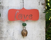 Love Garden Word Bell Wind Chime