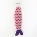 Animal tail - Mermaid - pretend, soft knitted toy