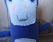 Gregor the Upcycled T-shirt Monster Doll
