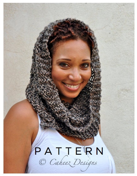 KNITTING PATTERN - Unisex Neckwarmer Cowl