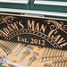 Garage Sign: Custom Business Sign Business Signage Custom Signs Name Sign Man Cave Sign Wood Sign Personalized 11x28 GC