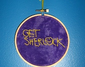 Get Sherlock embroidery