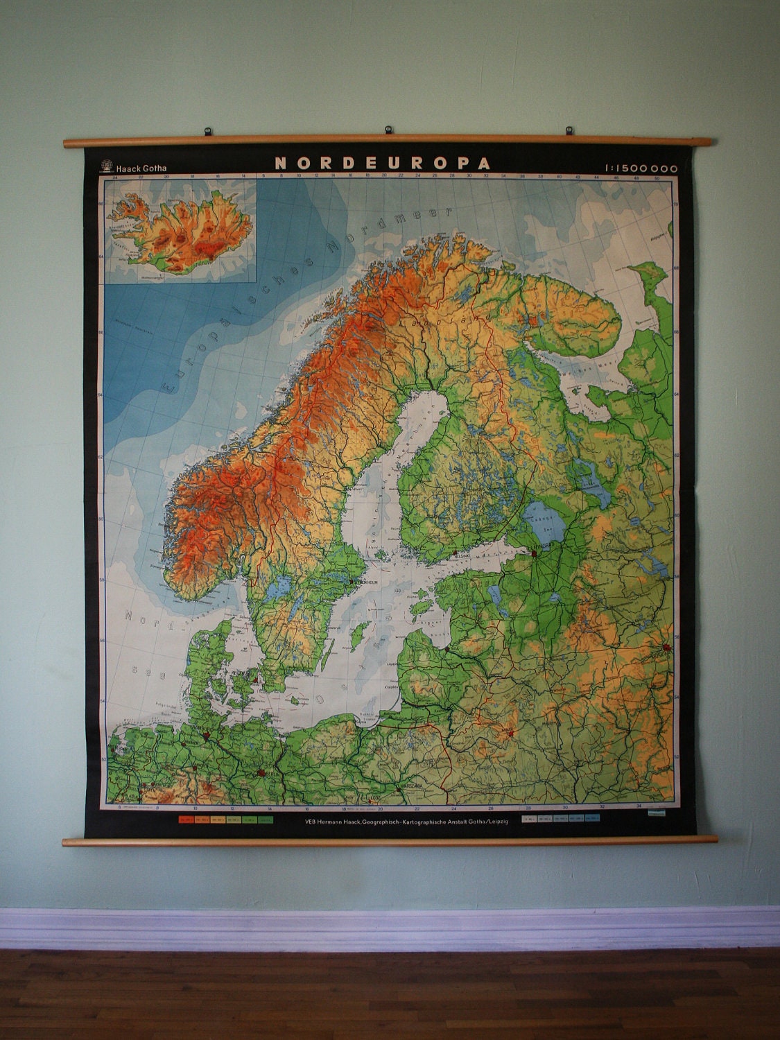 Map of Nordeuropa