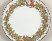 Fitz and Floyd ST. NICHOLAS Dinner Plate