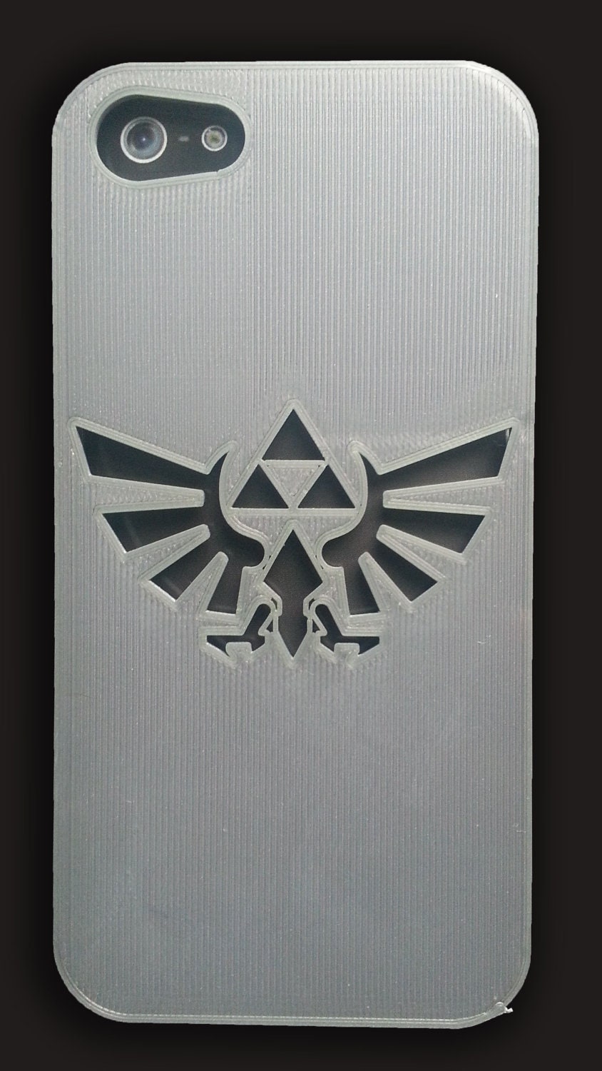 Silver Legend of Zelda Insignia Iphone 4 and Iphone 5 Case