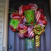 Christmas Wreath, Deco Mesh Wreath, Wreath, RAZ, Raz Wreath, Christmas, Christmas Decor, Christmas Decoration, RAZ Decor, RAZ Decoration