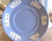 Rare Vintage Wedgwood Jasperware Mini Decorative Plate