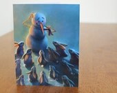 Snowman Holiday Card
