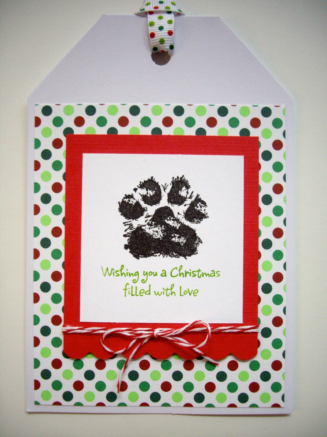items-similar-to-handmade-paw-print-christmas-card-pet-christmas-card