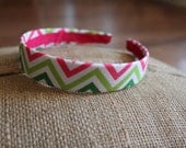 Simply Chevron Headband- Lots of COLOR choices