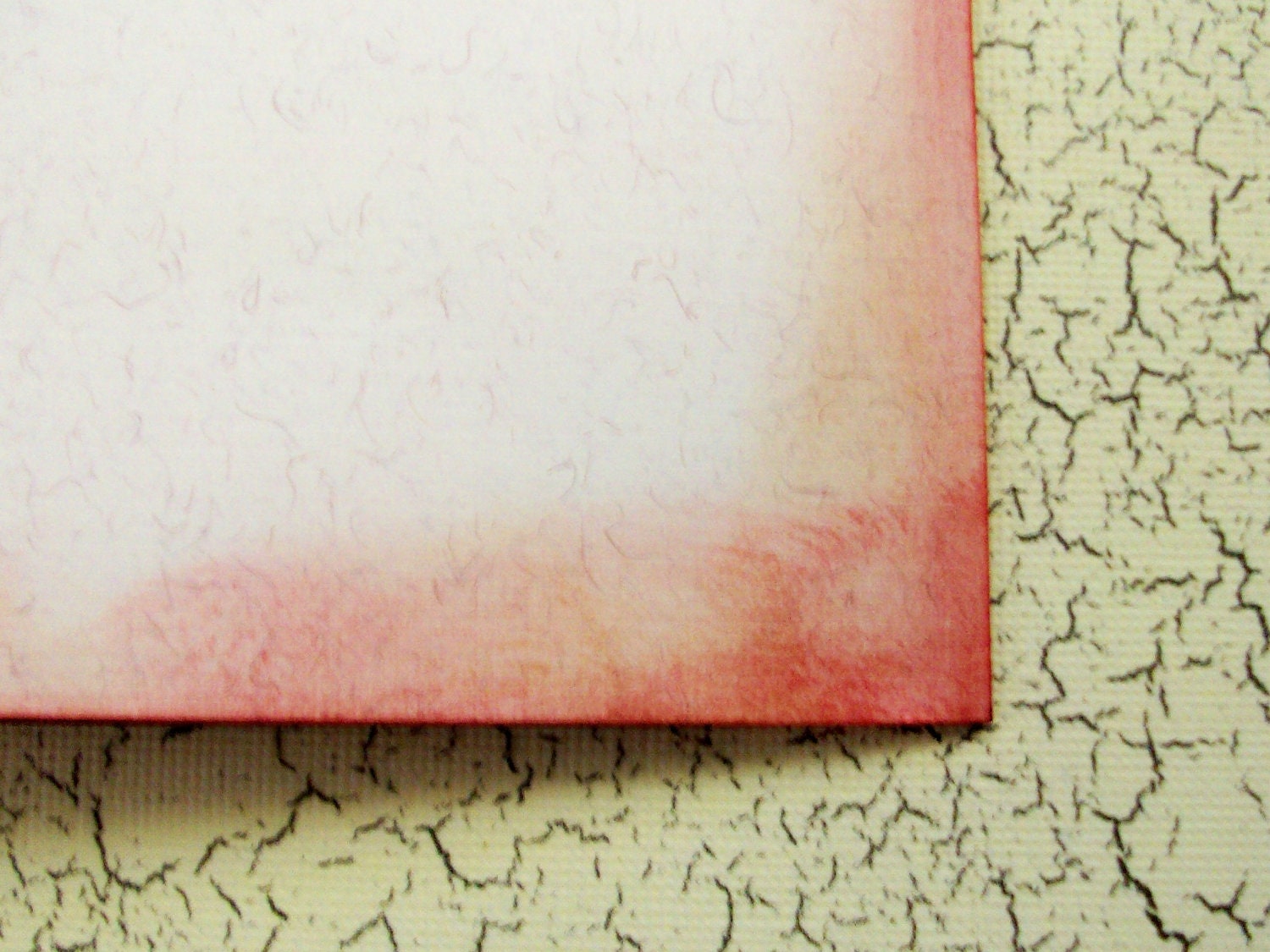 OOAK Art Collage and Ink Card "EVOLVE"