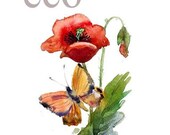 8x10 inch PRINT from the ORIGINAL detailed painting - EcoProduct