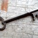 Antique Skeleton Key, Long Victorian Lock Opener, Late 1800s, Key Metal for Crafts, Jewelry, Shadow Boxes from All Vintage Man