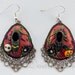 Halloween Earrings - Goth Lolita Whimsical Earrings - Miss Matched Earrings - Polymer Clay Earrings - Dark Jewelry - Wiccan Goth Jewelry